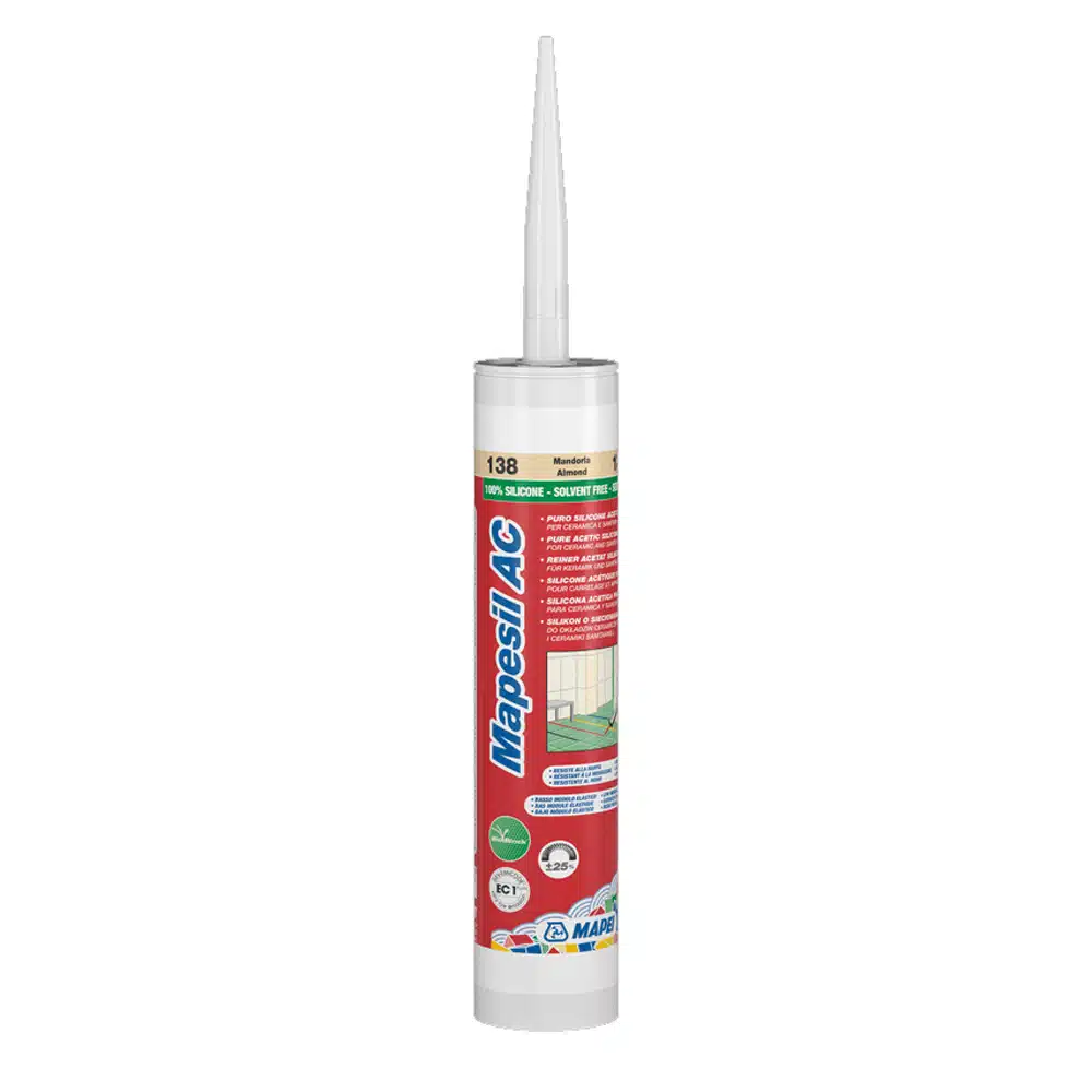  Mapei Mapesil AC Mould Resistant Silicone Sealant (310ml) - Sealant Supplies Ltd