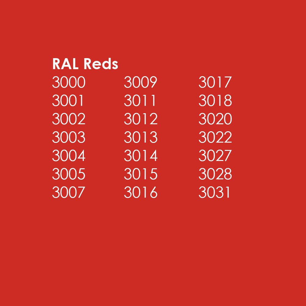 RAL Reds