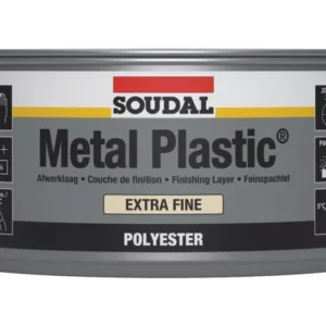 Soudal Metal Plastic Extra Fine White