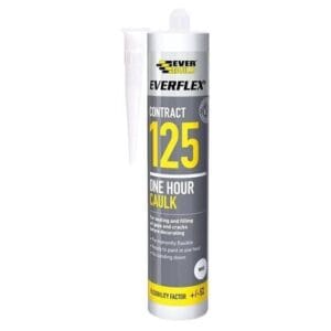 Everbuild 125 One Hour Caulk White