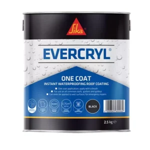 SIKA EVERCRYL ONE COAT – Instant Waterproof Roof Repair Coating
