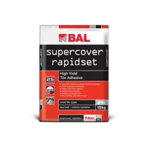 BAL Supercover Rapidset Grey 15kg