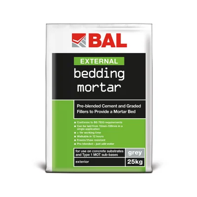 bedding mortar21042022082130_lrg - Sealant Supplies Ltd BAL Priming Slurry Bond Grey 20kg - Sealant Supplies Ltd