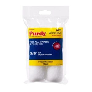 Purdy White Dove 4"X3/8" Sleeve 2Pk