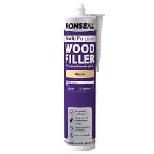 Ronseal Multi Purp Wood Filler Cart Natural 310Mll Ronseal QD Ready Mix Wall Filler White - Sealant Supplies Ltd