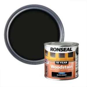 Ronseal Trade Trade 10 Year Woodstain Ebony
