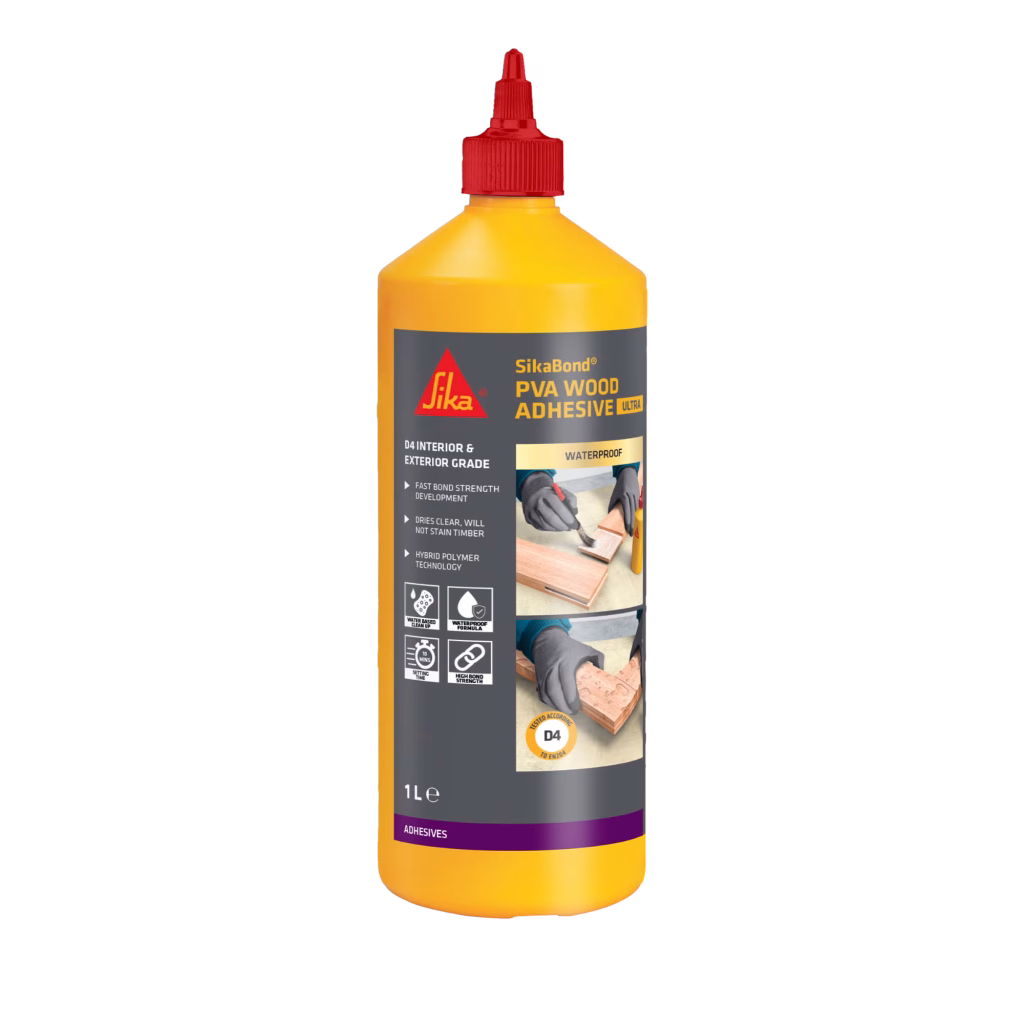 uk-gbr-907644-SikaBond-PVA-WoodAdhesive-1L-02891750 - Sealant Supplies Ltd SikaBond PVA Wood Adhesive + - Sealant Supplies Ltd